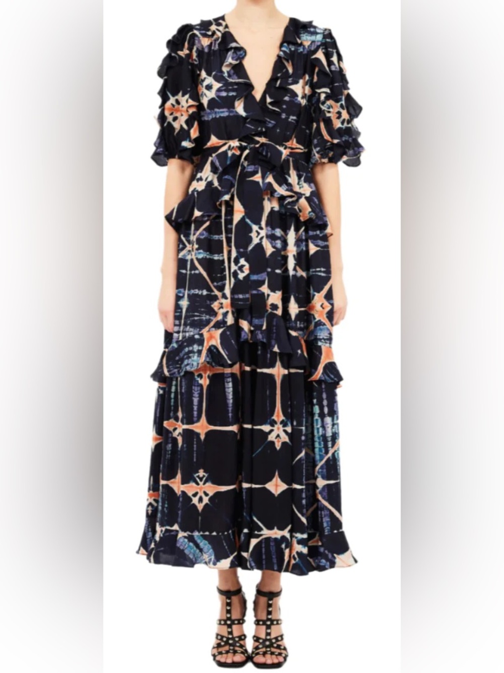 ULLA JOHNSON - TIDA MIDI DRESS IN ORION